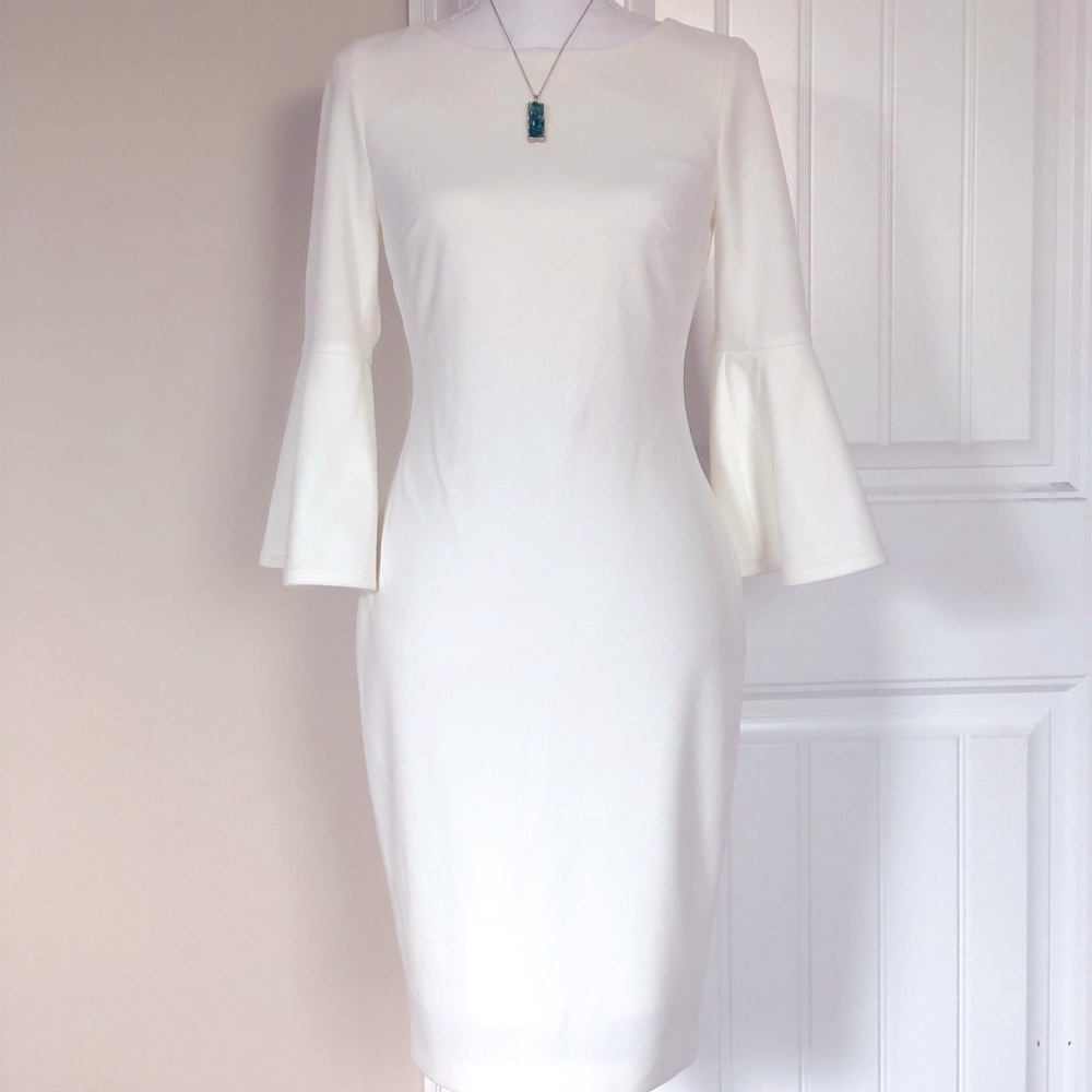 Women’s Calvin Klein dress, white